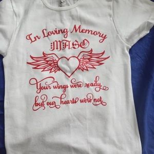 Customise T-shirts Men or women or sizes